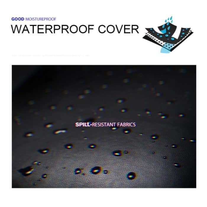 Bopai 751-006431 Business wasserdichte, diebstahlsichere Doppel-Umhängetasche mit großem Fassungsvermögen und USB-Ladeanschluss, Größe: 27 x 16,5 x 40 cm, 751-006431 – Bild 8