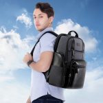 Bopai 851-014318 Modische, atmungsaktive, wasserdichte, diebstahlsichere, dreilagige Doppel-Umhängetasche mit großem Fassungsvermögen für den Außenbereich, mit USB-Ladeanschluss, Größe: 31 x 17 x 44 cm, 851-014318 – Bild 16