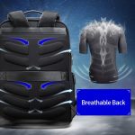 Bopai 851-036611 Atmungsaktiver Herren-Business-Rucksack aus genarbtem Leder mit großem Fassungsvermögen, Größe: 30 x 12 x 43 cm, 851-036611 – Bild 12