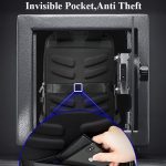 Bopai 851-036611 Atmungsaktiver Herren-Business-Rucksack aus genarbtem Leder mit großem Fassungsvermögen, Größe: 30 x 12 x 43 cm, 851-036611 – Bild 13