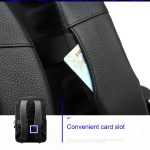 Bopai 851-036611 Atmungsaktiver Herren-Business-Rucksack aus genarbtem Leder mit großem Fassungsvermögen, Größe: 30 x 12 x 43 cm, 851-036611 – Bild 7