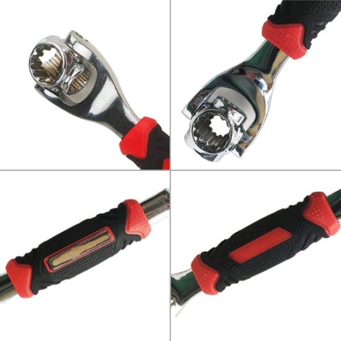 Multifunktionales 48-in-1-Steckschlüssel-Hardware-Tool, zufällige Farblieferung – Bild 3