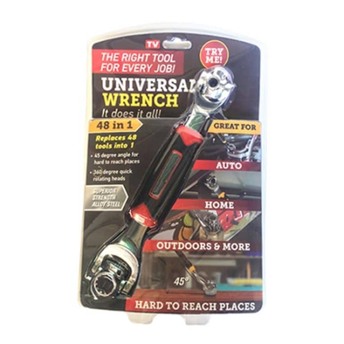 Multifunktionales 48-in-1-Steckschlüssel-Hardware-Tool, zufällige Farblieferung – Bild 4