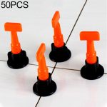50 PCS Leveler Clip Nivelliergerät Pflasterfliesen-Positionierungshilfen