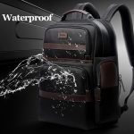 Bopai 751-007301 Business Anti-Diebstahl-wasserdichte Doppel-Umhängetasche mit großem Fassungsvermögen und USB-Ladeanschluss, Größe: 28 x 19 x 42 cm – Bild 13