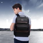 Bopai 751-007301 Business Anti-Diebstahl-wasserdichte Doppel-Umhängetasche mit großem Fassungsvermögen und USB-Ladeanschluss, Größe: 28 x 19 x 42 cm – Bild 16