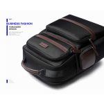 Bopai 751-007301 Business Anti-Diebstahl-wasserdichte Doppel-Umhängetasche mit großem Fassungsvermögen und USB-Ladeanschluss, Größe: 28 x 19 x 42 cm – Bild 6