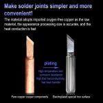 10 PCS 900M-T-0.8D Kleiner D-Typ Bleifreie elektrische Schweißlötkolbenspitzen – Bild 3