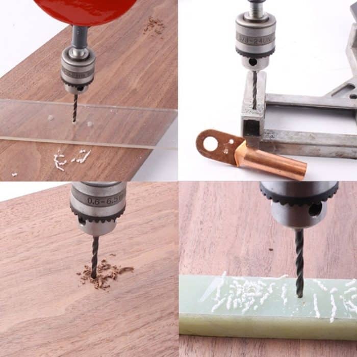 Leistungsstarker manueller Bohrer Stahl-Präzisionsguss DIY Holzbearbeitungsbohrer Universal Handbohrer Lehrmittel – Bild 8