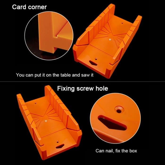 14 Zoll verdickte Gehrungssägenschränke Multifunktions-Holzbearbeitungswerkzeuge Home DIY Holzbearbeitungshandsägen Klemmbox – Bild 5