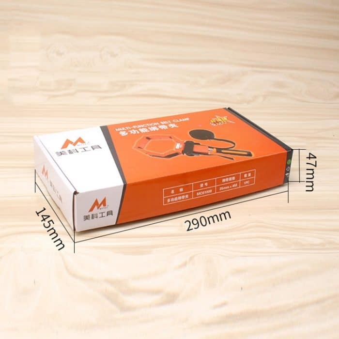 4 Meter reines Material Nylon-Verbandclip Multifunktionsclipclip Typ Bindung Multilateraler Winkel Holzbearbeitungswerkzeugklemme – Bild 6