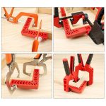 4 Zoll Kunststoff 90 Grad Holzbearbeitung Hilfspositionierer Vierkantlineal Befestigungswerkzeug – Bild 7