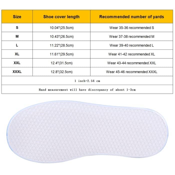 Modischer, rutschfester, wasserdichter Schuhüberzug aus PVC mit dicken Sohlen. Größe: S, Size: S – Bild 7