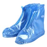 Modischer, rutschfester, wasserdichter Schuhüberzug aus PVC mit dicken Sohlen. Größe: M, Size: M – Bild 2