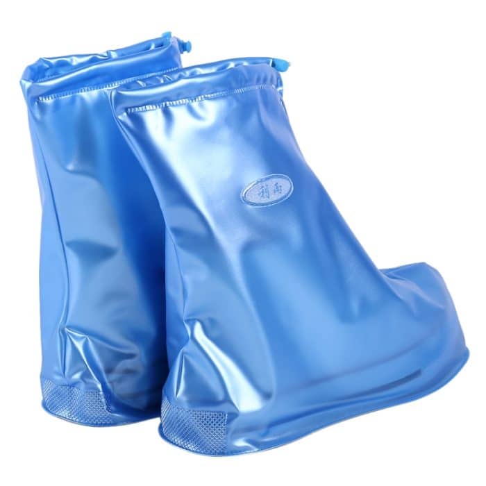 Modischer, rutschfester, wasserdichter Schuhüberzug aus PVC mit dicken Sohlen. Größe: M, Size: M – Bild 3