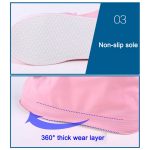 Mode Kinder PVC rutschfeste wasserdichte Schuhüberzug mit dicken Sohlen Größe: M, Size: M – Bild 5