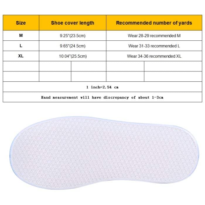 Mode Kinder PVC rutschfeste wasserdichte Schuhüberzug mit dicken Sohlen Größe: M, Size: M – Bild 8