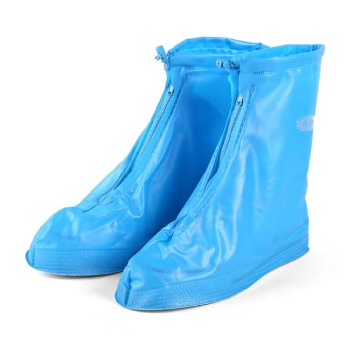 Mode Kinder PVC rutschfeste wasserdichte Schuhüberzug mit dicken Sohlen Größe: L, Size: L – Bild 1