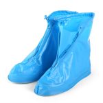Mode Kinder PVC rutschfeste wasserdichte Schuhüberzug mit dicken Sohlen Größe: L, Size: L – Bild 2