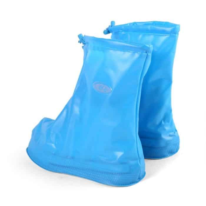 Mode Kinder PVC rutschfeste wasserdichte Schuhüberzug mit dicken Sohlen Größe: L, Size: L – Bild 3