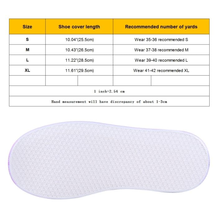 Modischer, rutschfester, wasserdichter Schuhüberzug aus PVC mit dicken Sohlen. Größe: S, Size: S – Bild 5