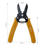 BEST-5021 0,6 ~ 2,6 mm tragbare Crimper-Kabel-Abisolierzange – Bild 3