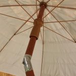 Beach Holiday Shade Imitation Straw Umbrella, Spezifikation: 1,8 m (Kaffee) – Bild 3