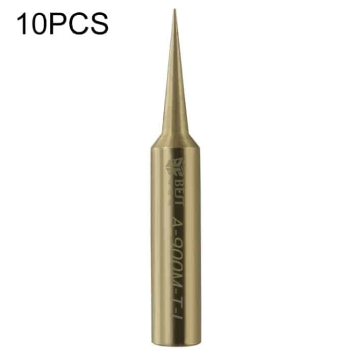 10 PCS BEST Pure Copper Niedertemperatur-Lötkolbenspitze Speziell zum Schweißen von Sprungdraht A-900M-T-I – Bild 1