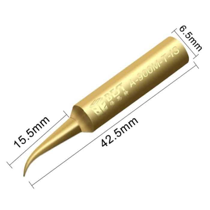 10 PCS BEST Pure Copper Niedertemperatur-Lötkolbenspitze Speziell zum Schweißen von Sprungdraht A-900M-T-IS – Bild 4