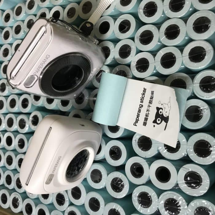 10 PCS Klebstoff-Thermoetikettendrucker Papieraufkleber für PAPERANG P1 / P2 / A6, Größe: 57 x 30 mm (Weiß) – Bild 3