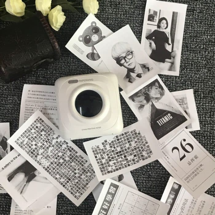 10 PCS Klebstoff-Thermoetikettendrucker Papieraufkleber für PAPERANG P1 / P2 / A6, Größe: 57 x 30 mm (Weiß) – Bild 4