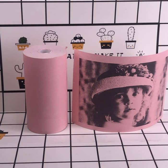 10 Stück Thermo-Etikettendrucker-Papieraufkleber für PAPERANG P1/P2/A6, Größe: 57 x 30 mm – Bild 2