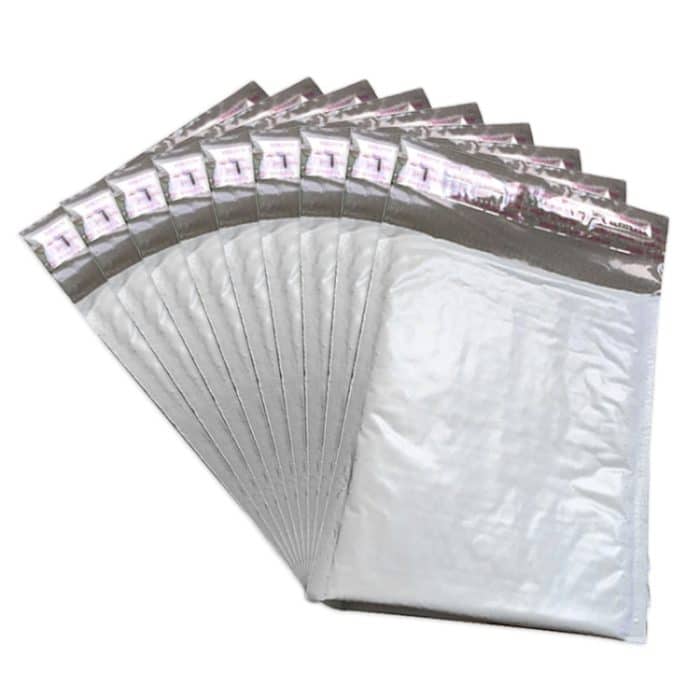 Selbstversiegelnde Kraft Bubble Mailer-Umschläge, Größe: 14 cm x 16 cm, Sonderdruck und Größe sind willkommen – Bild 1