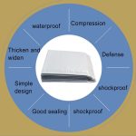 Selbstversiegelnde Kraft Bubble Mailer-Umschläge, Größe: 14 cm x 16 cm, Sonderdruck und Größe sind willkommen – Bild 6