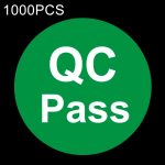 1000 Stück runde QC-Pass-Aufkleber, QC-Pass-Etikett