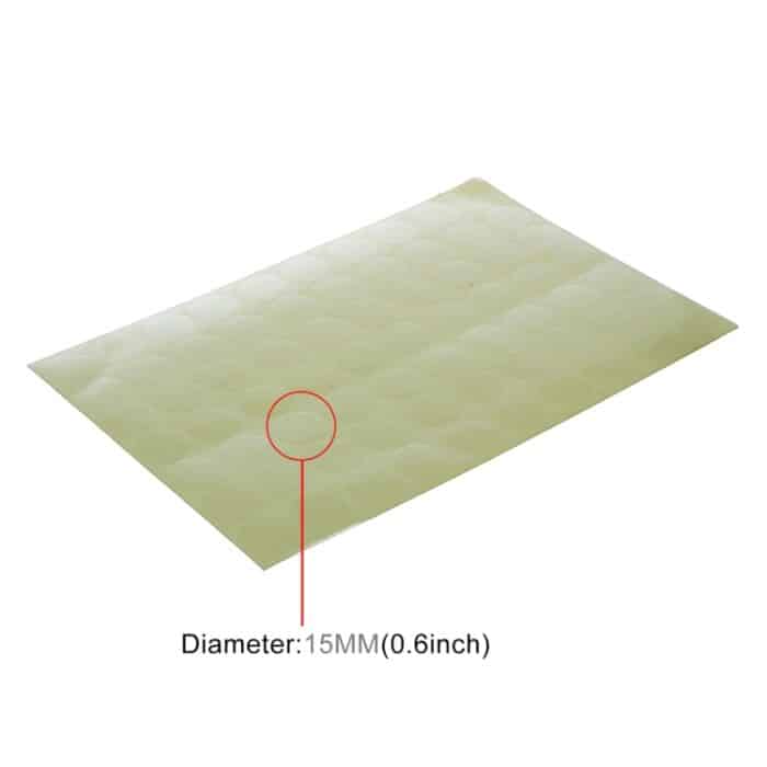 10000 PCS Transparente runde Form Selbstklebender Versiegelungsaufkleber, Durchmesser: 15 mm – Bild 3