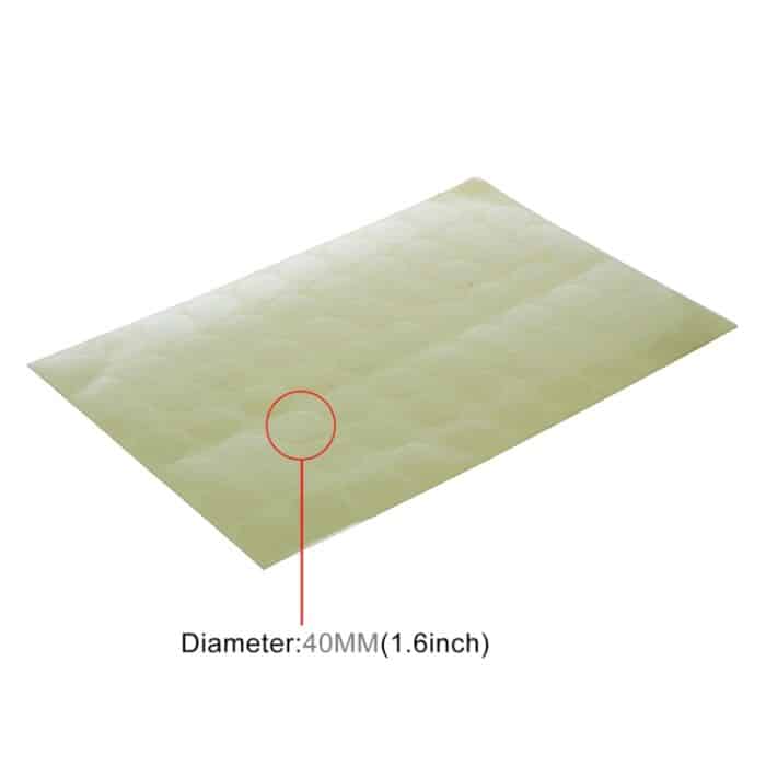 10000 PCS Transparente runde Form Selbstklebender Versiegelungsaufkleber, Durchmesser: 40 mm – Bild 3
