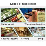 500 PCS Selbstklebende äußere Schachtel Deutscher Warnaufkleber Zerbrechliches Etikett, Größe: 76 x 127 mm – Bild 6