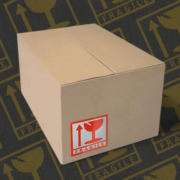 1000 PCS Selbstklebender englischer Warnaufkleber Zerbrechliches Etikett, Größe: 5,5 x 5,5 cm – Bild 6