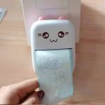 10 Stück selbstklebende Etikettendruckerpapieraufkleber, Größe: 57 x 25 mm – Bild 3