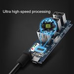 ORICO W5P-U3-30 4-Port USB 3.0 Desktop-HUB mit 30 cm Micro-USB-Kabel-Netzteil, W5P-U3-30 Black, W5P-U3-30 White – Bild 6