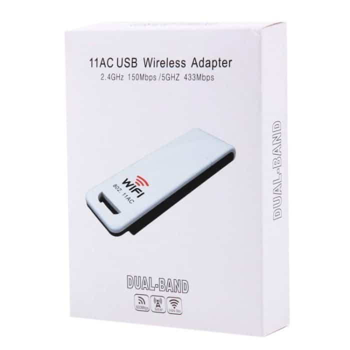 2,4 GHz / 5 GHz Dual-Band-Unterstützung 802.11ac USB WiFi Wireless Adapter – Bild 6