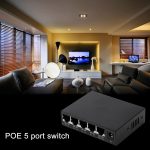 5 Ports POE-Switch mit 10 / 100Mbps IEEE802.3af Power Over Ethernet-Netzwerk-Switch für VoIP-Telefon-AP-Geräte mit IP-Kamera – Bild 8
