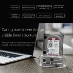 ORICO 6139U3 2,5/3,5 Zoll transparente SATA-zu-USB-3.0-Festplatten-Dockstation, USB 3.0 – Bild 12