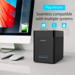 ORICO DS500U3 3,5-Zoll-USB 3.0-Festplattengehäuse mit 5 Feldern und blauer LED-Anzeige – Bild 9