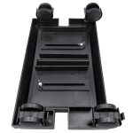 Verstellbare Halterung für Computer-Mainframe-Host mit Rad, Größe: S, H Type (Black), H Type (White) – Bild 4