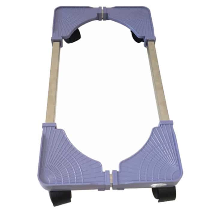 Computer Mainframe Host Einstellbare mobile Basishalterung mit Rad, 43-55 cm Länge einstellbar, 22-34 cm Breite einstellbar – Bild 2