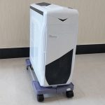 Computer Mainframe Host Einstellbare mobile Basishalterung mit Rad, 43-55 cm Länge einstellbar, 22-34 cm Breite einstellbar – Bild 3