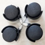 Computer Mainframe Host Einstellbare mobile Basishalterung mit Rad, 43-55 cm Länge einstellbar, 22-34 cm Breite einstellbar – Bild 4