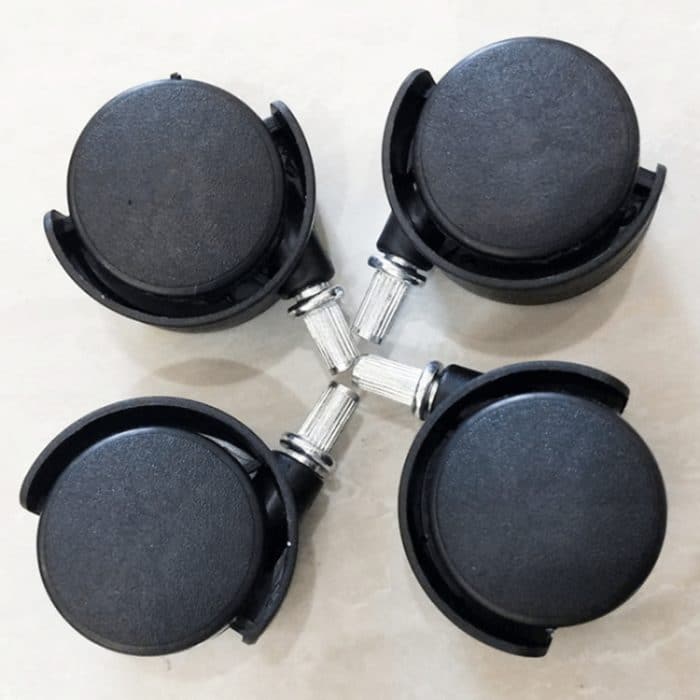 Computer Mainframe Host Einstellbare mobile Basishalterung mit Rad, 43-55 cm Länge einstellbar, 22-34 cm Breite einstellbar – Bild 4